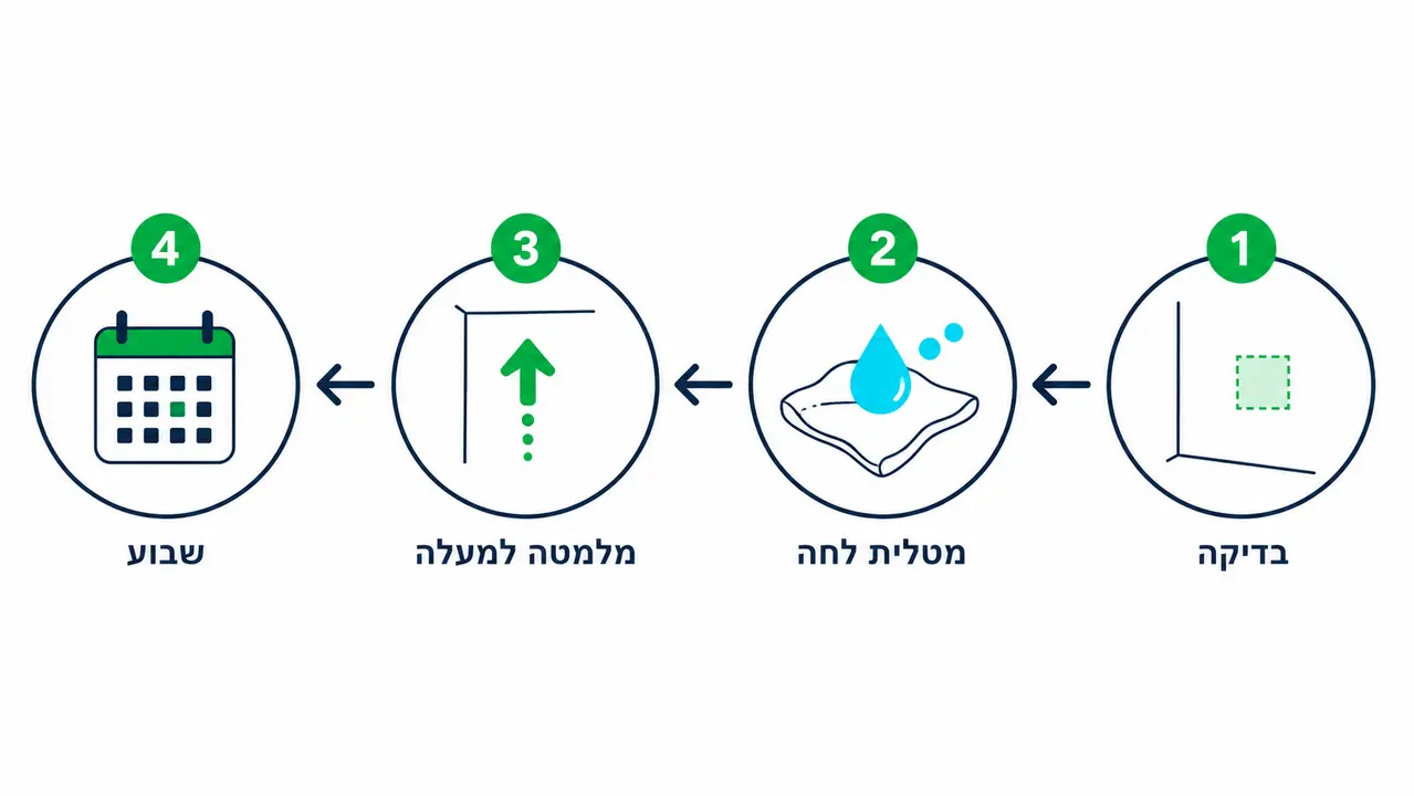 איך מנקים קיר צבוע בלי להרוס את הגימור?