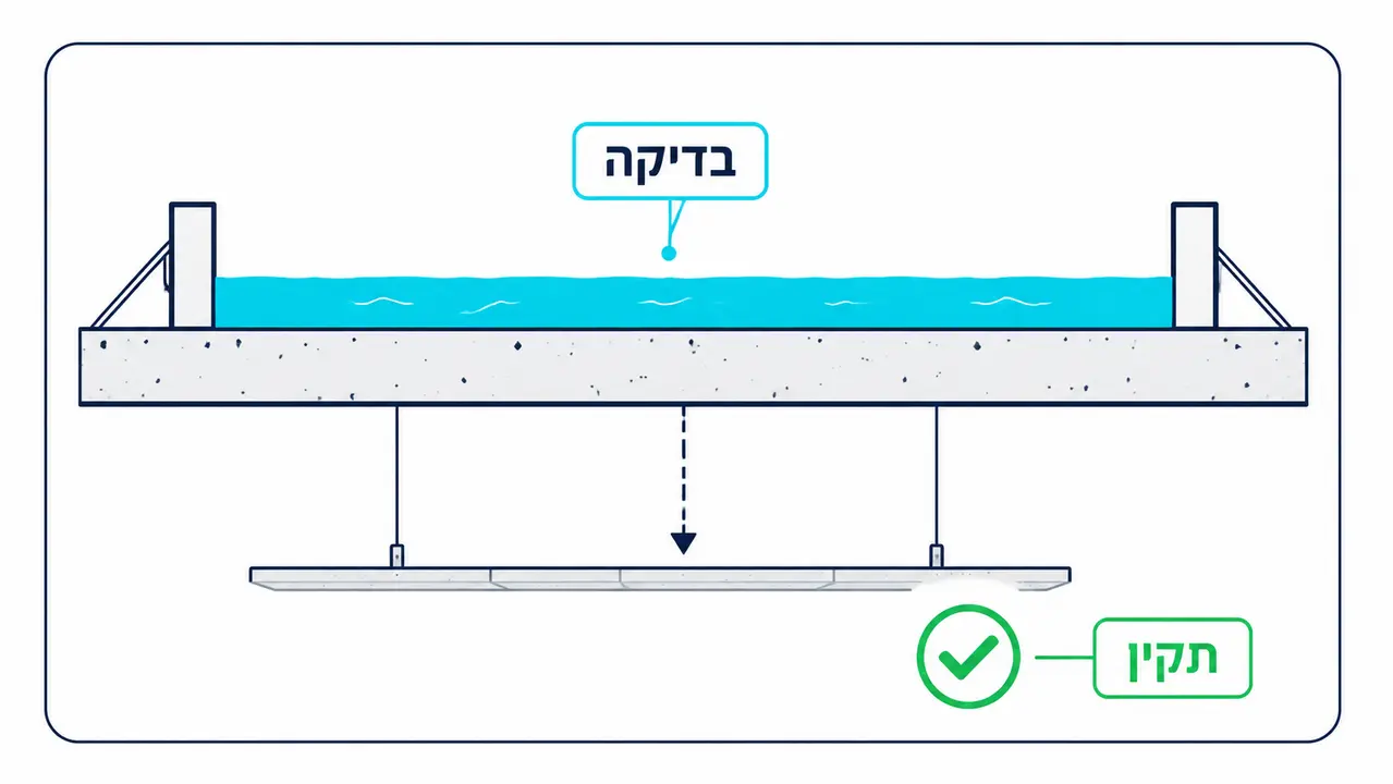 איך בודקים שהאיטום הצליח ואיך מתחזקים אותו