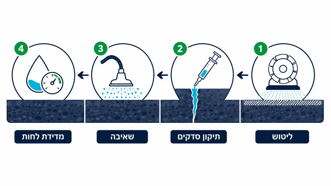 האם אפשר ליישם על בטון קיים ומה חייב להתקיים לפני