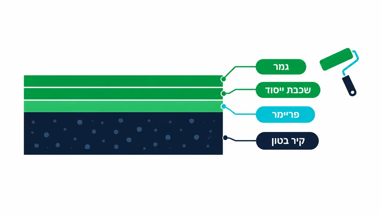 צבע אפוקסי לקירות