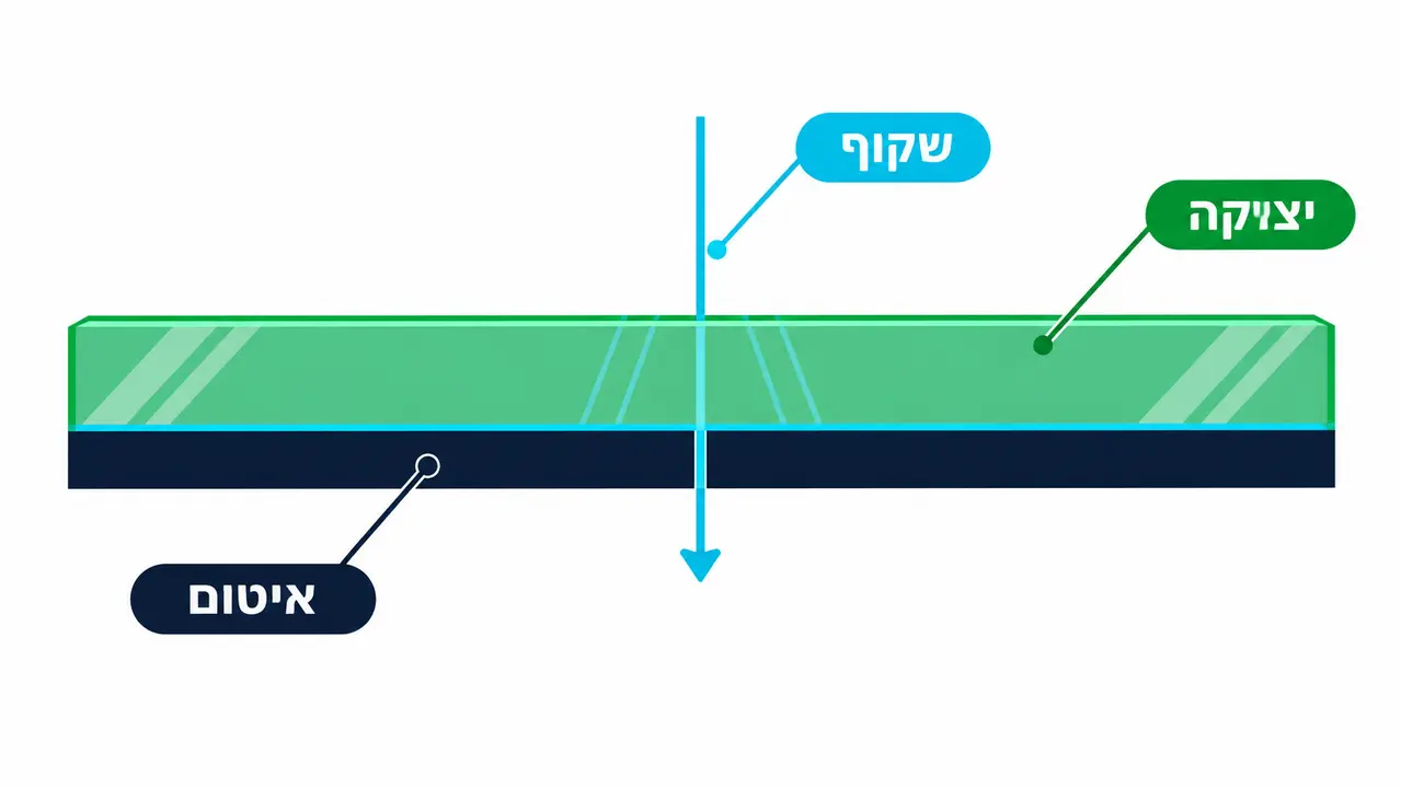 מהו אפוקסי קריסטלי ולמה הוא נראה כמו זכוכית?