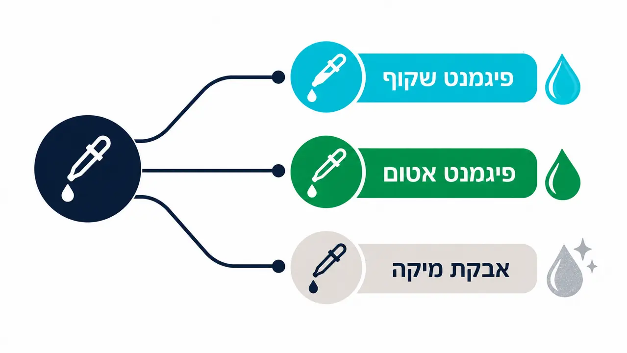 כמה פיגמנט שמים באפוקסי, ואיזה לבחור?
